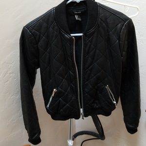 QUILTED BOMBER